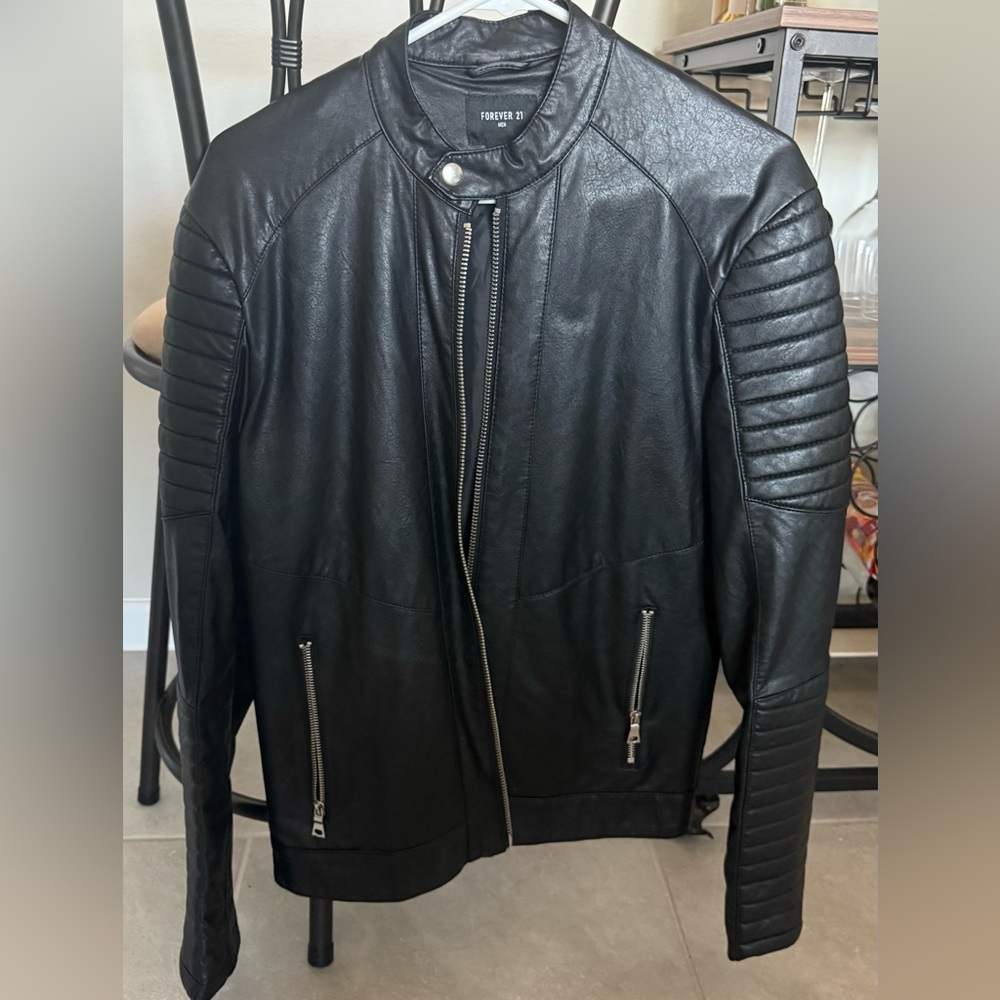 Forever 21 Black Leather Jacket